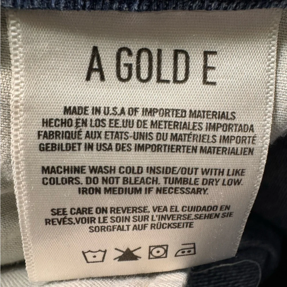 AGOLDE A Gold E Camile Retro Slim Jeans Size 27 - Picture 13 of 14